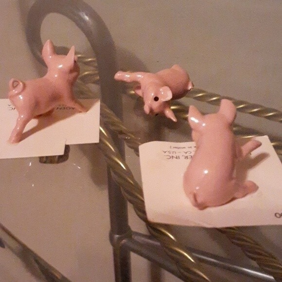 Hagen rennicker pink pig San Dimas California figurines - Picture 2 of 3